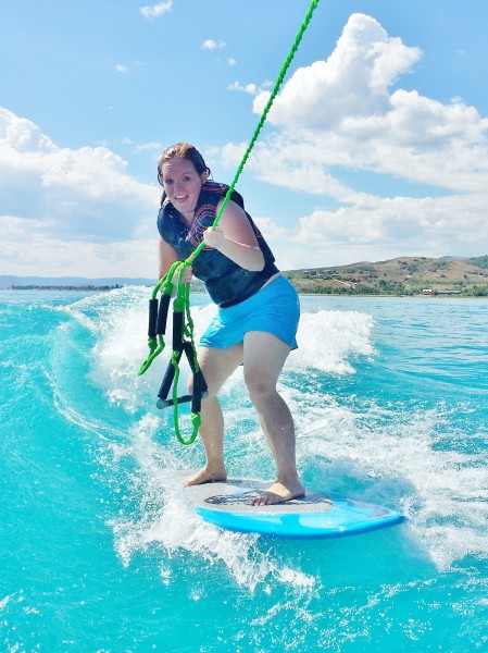 Wake Surfing Moms