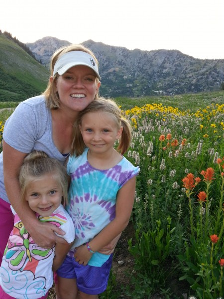 Hiking in the Albion Basin