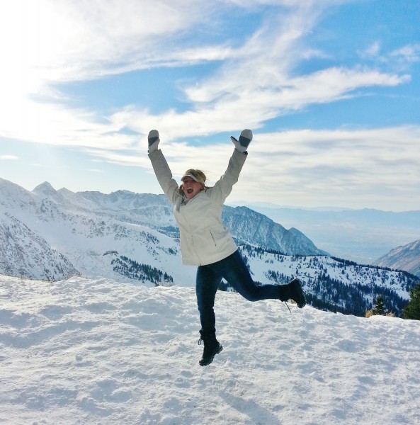 At the top of Hidden Peak